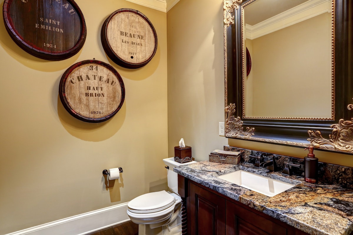 Powder Room of this 3-Bedroom,3480 Sq Ft Plan -3480