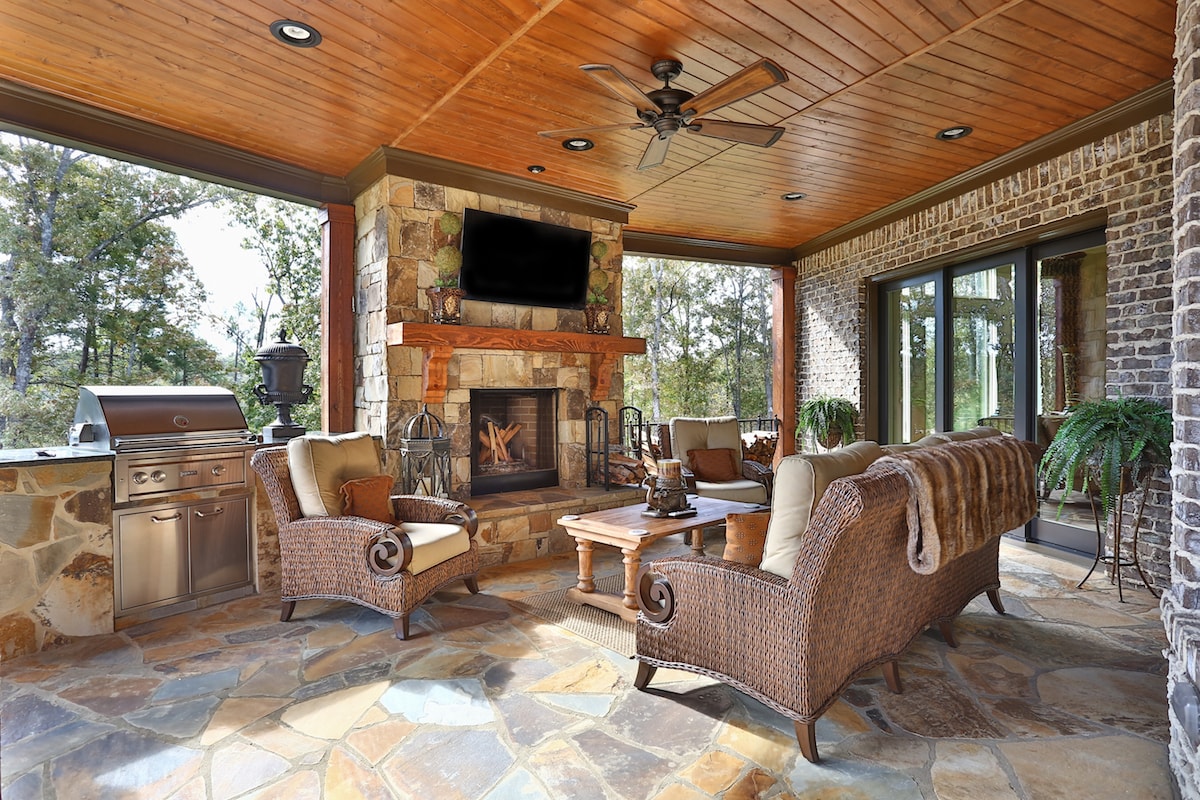 Porch of this 3-Bedroom,3480 Sq Ft Plan -3480