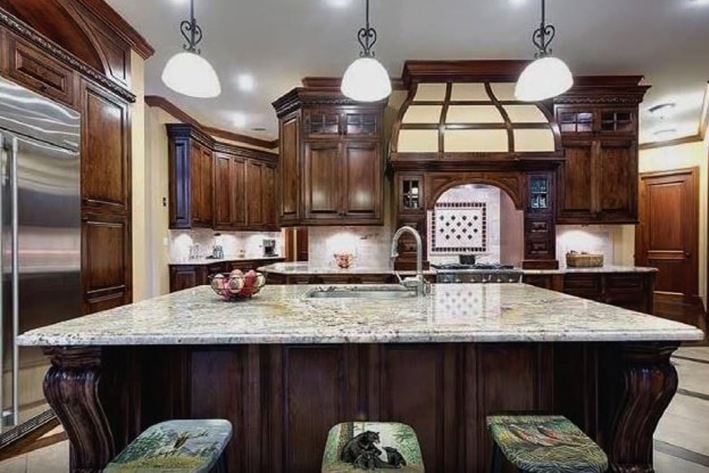 Kitchen: Kitchen Island of this 3-Bedroom,3110 Sq Ft Plan -198-1034