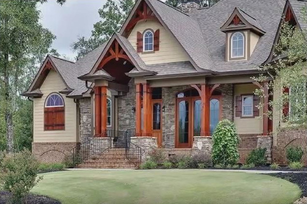 Home Exterior Photograph of this 4-Bedroom,3245 Sq Ft Plan -3245