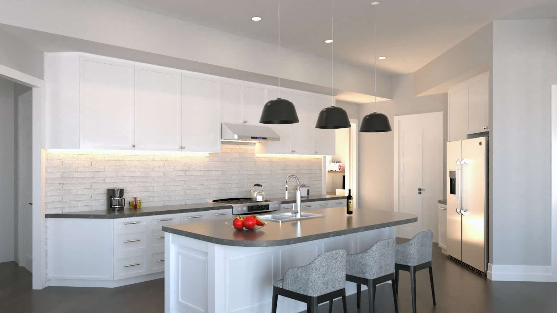 Kitchen of this 4-Bedroom, 4135 Sq Ft Plan - 198-1043