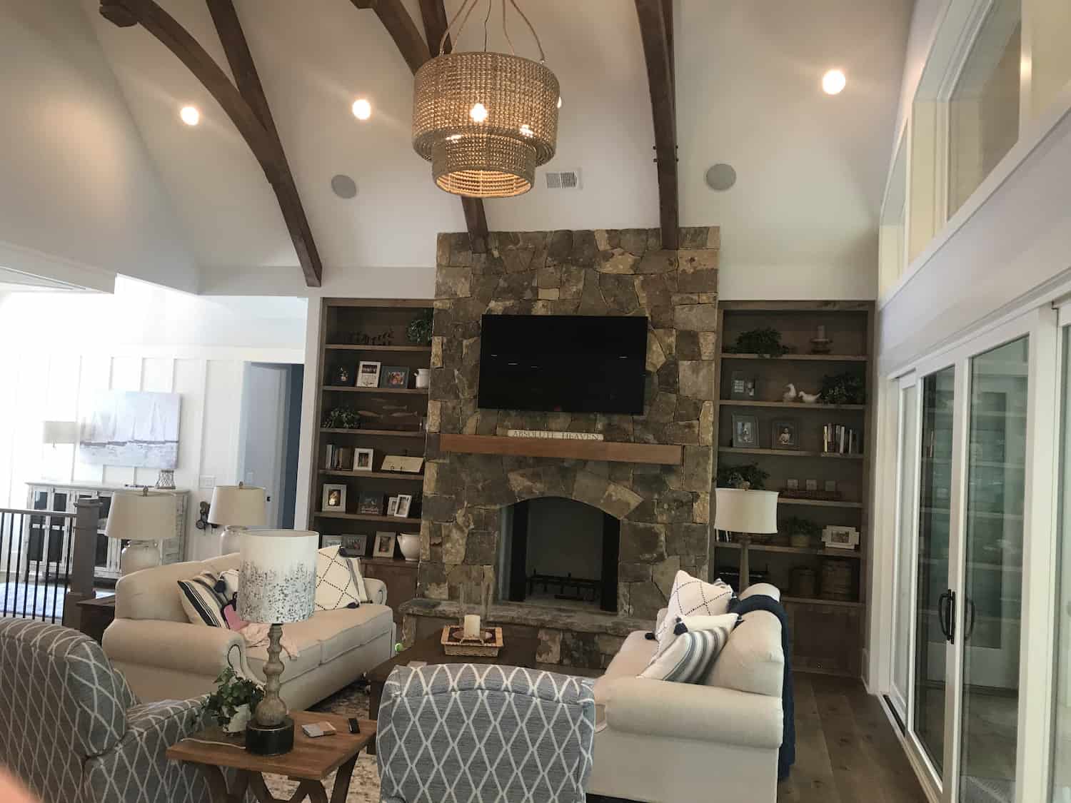 Great Room: Fireplace of this 3-Bedroom,2498 Sq Ft Plan -198-1053