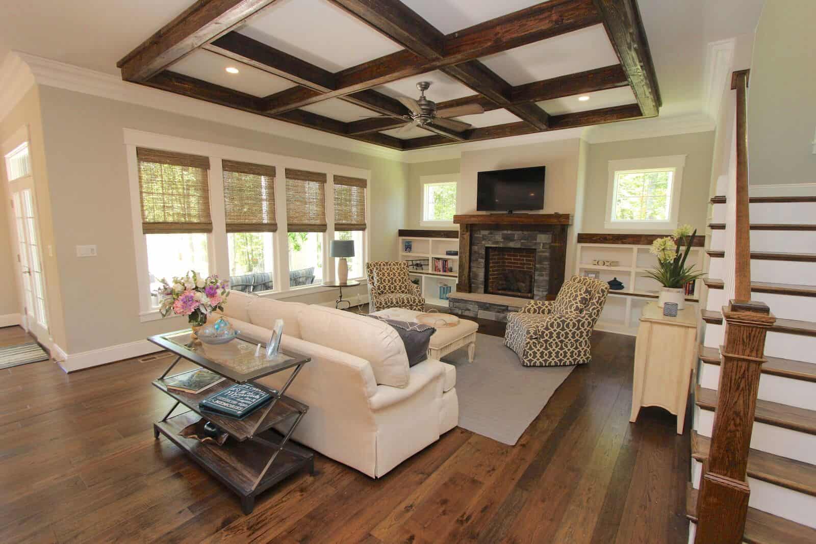 Family Room of this 5-Bedroom,3970 Sq Ft Plan -198-1060