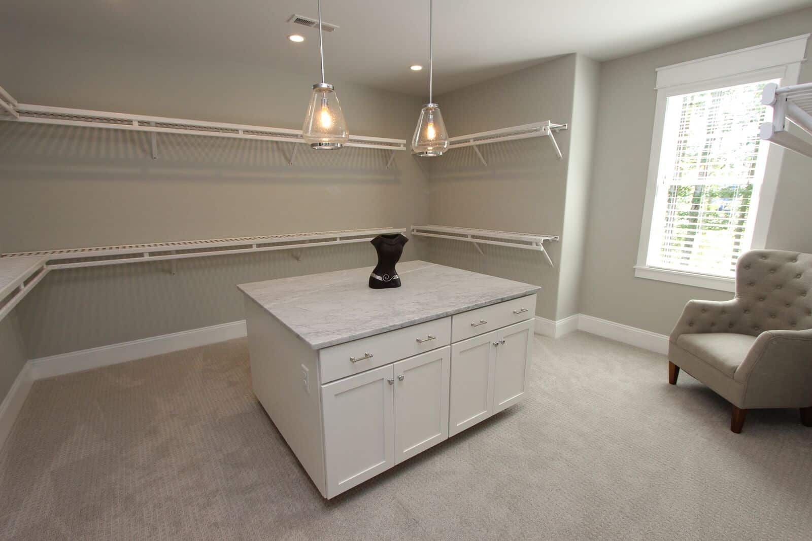 Master Bedroom: Closet of this 5-Bedroom,3970 Sq Ft Plan -198-1060