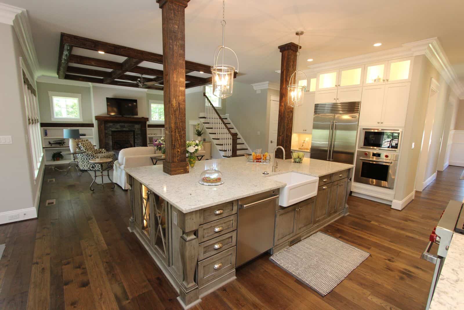 Great Room of this 5-Bedroom,3970 Sq Ft Plan -198-1060