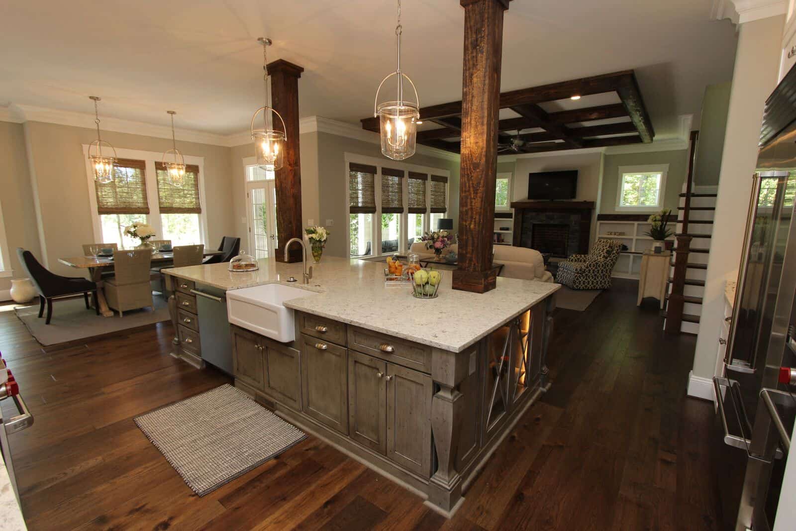 Great Room of this 5-Bedroom,3970 Sq Ft Plan -198-1060