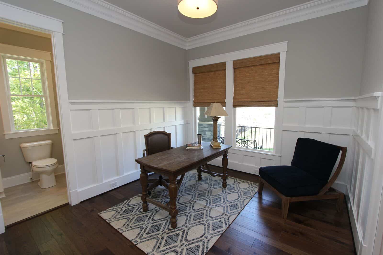 Home Office of this 5-Bedroom,3970 Sq Ft Plan -198-1060