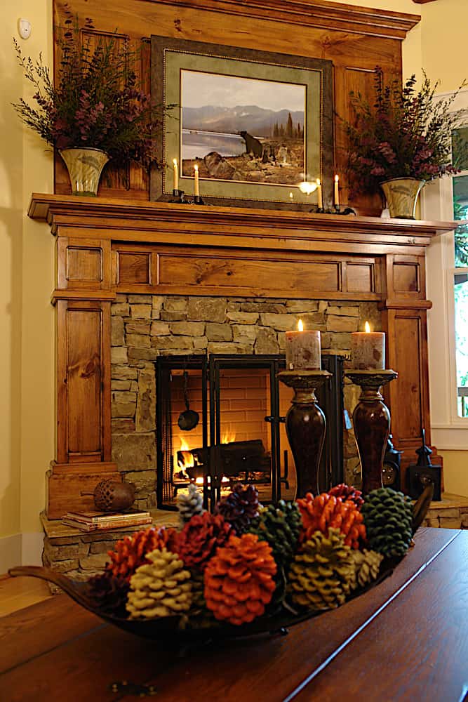 Great Room: Fireplace of this 3-Bedroom,1997 Sq Ft Plan -198-1061