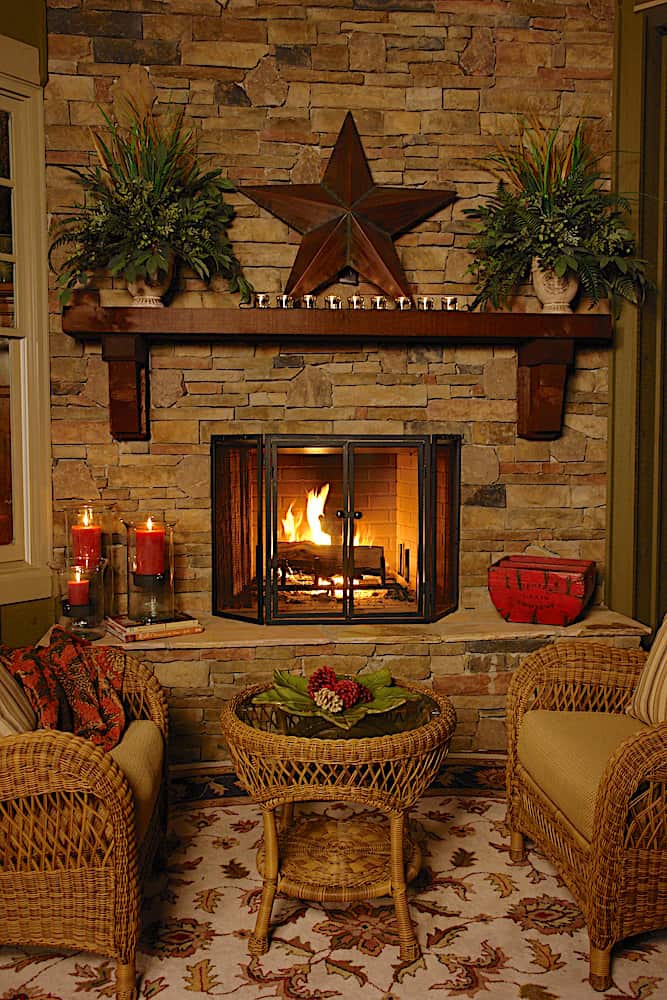 Great Room: Fireplace of this 3-Bedroom,1997 Sq Ft Plan -198-1061
