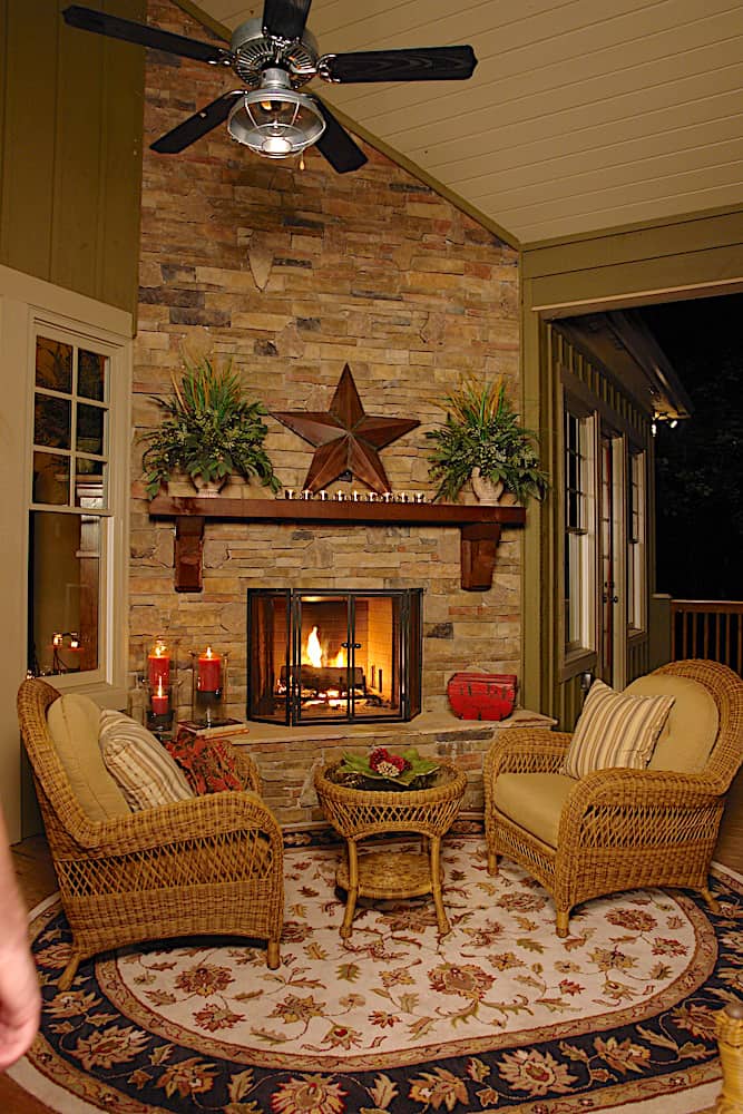 Great Room: Fireplace of this 3-Bedroom,1997 Sq Ft Plan -198-1061