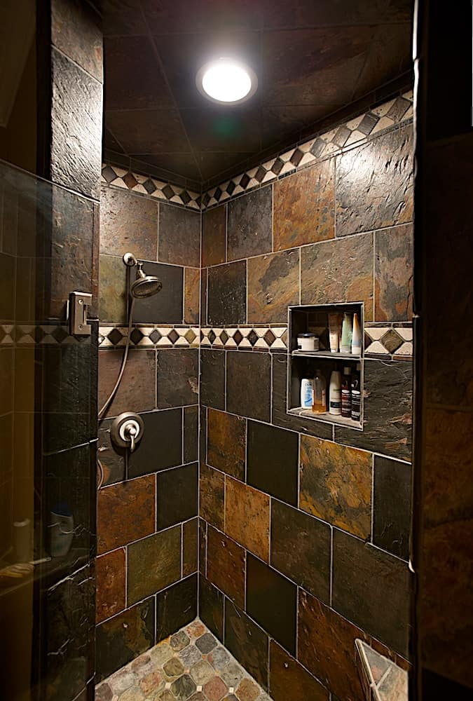 Master Bathroom: Shower of this 3-Bedroom,1997 Sq Ft Plan -198-1061