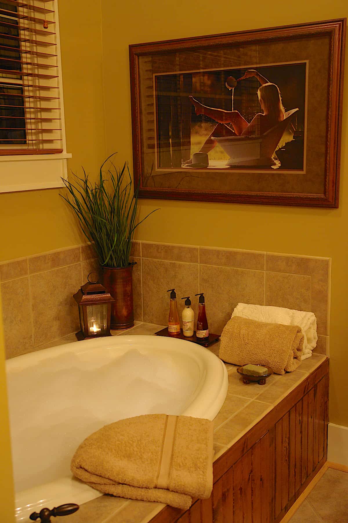 Master Bathroom: Tub of this 3-Bedroom,1997 Sq Ft Plan -198-1061