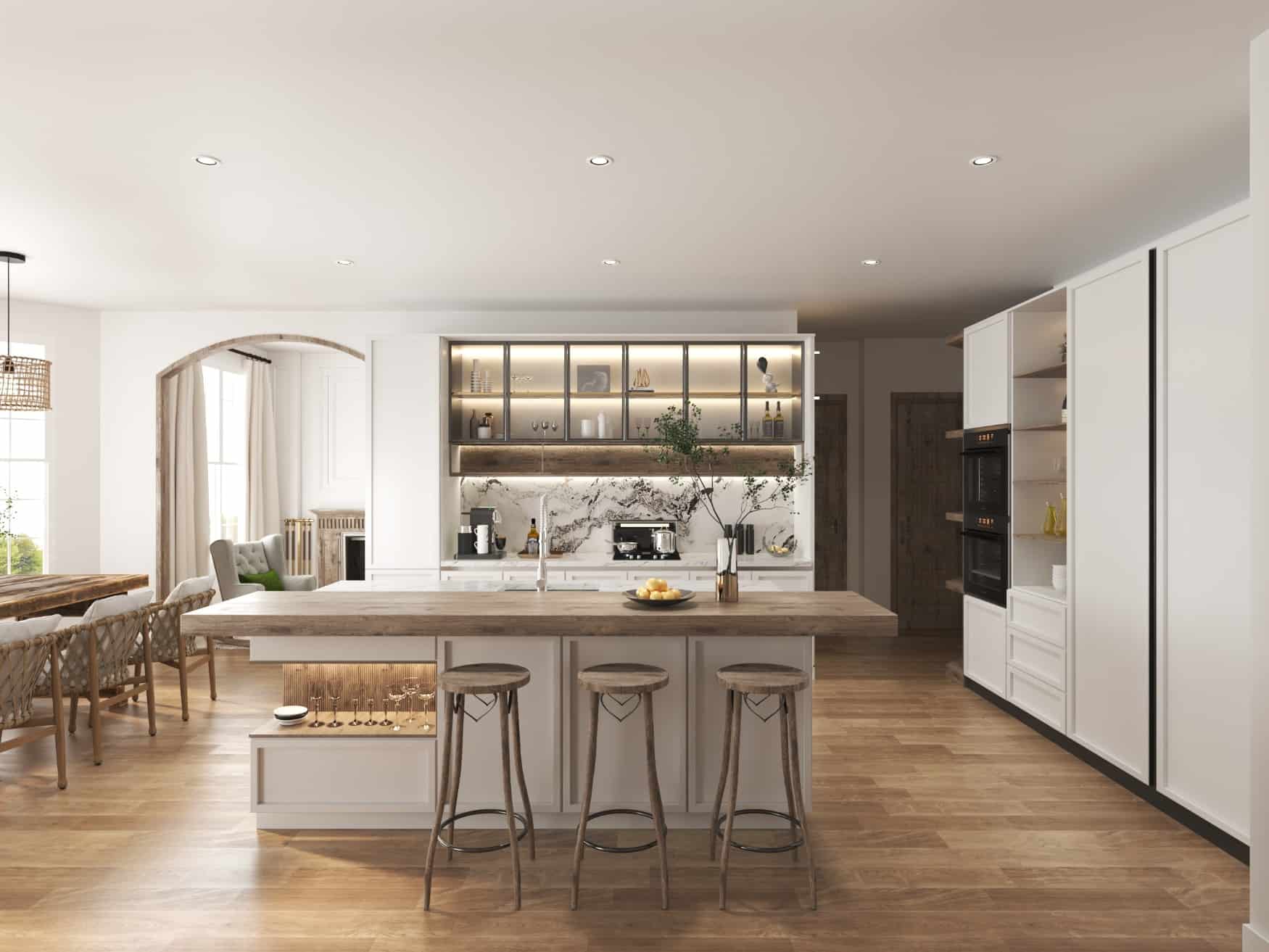 Kitchen of this 5-Bedroom, 3314 Sq Ft Plan - 198-1068