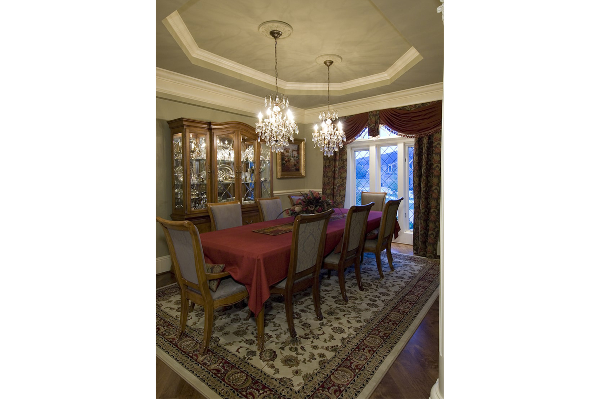 Dining Room of this 4-Bedroom,5638 Sq Ft Plan -5638