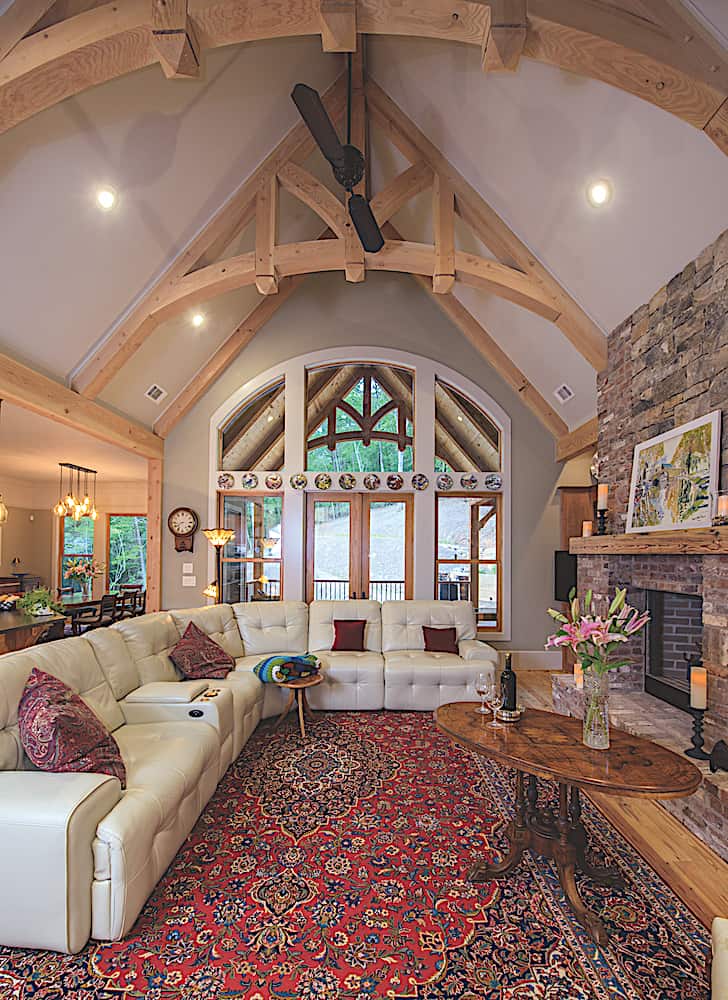 Great Room: Ceiling of this 3-Bedroom,2574 Sq Ft Plan -2574