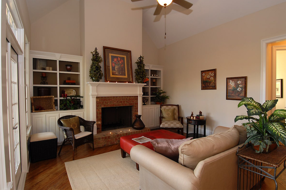 Home Office: Library of this 4-Bedroom,3337 Sq Ft Plan -3337