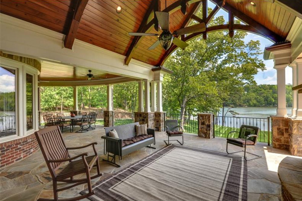 Deck of this 4-Bedroom,3954 Sq Ft Plan -3954