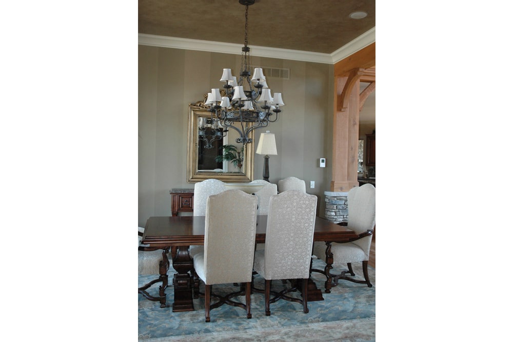 Dining Room of this 4-Bedroom,3954 Sq Ft Plan -3954