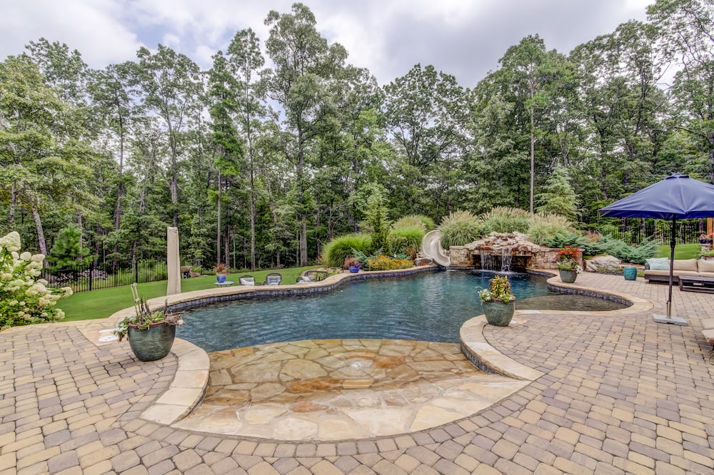 Pool of this 5-Bedroom,4971 Sq Ft Plan -4971