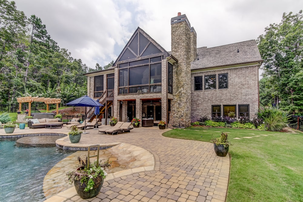Rear View of this 5-Bedroom,4971 Sq Ft Plan -4971