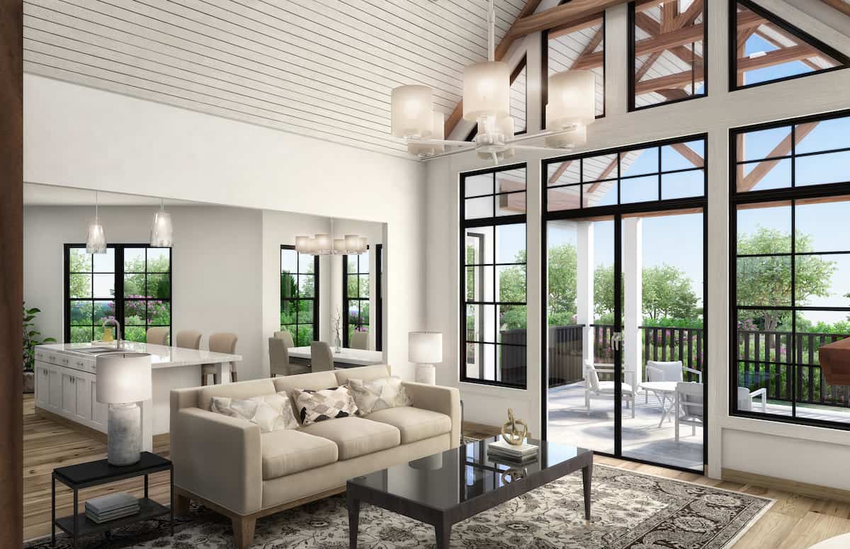 Great Room: Windows of this 3-Bedroom,2510 Sq Ft Plan -198-1114