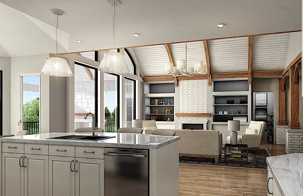 Kitchen of this 3-Bedroom,3730 Sq Ft Plan -3730