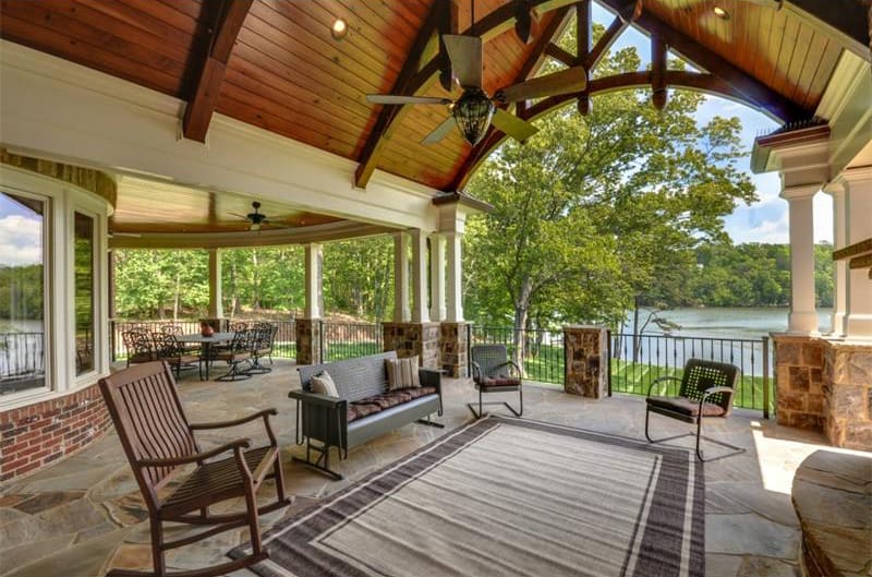 Deck of this 4-Bedroom,3773 Sq Ft Plan -3773