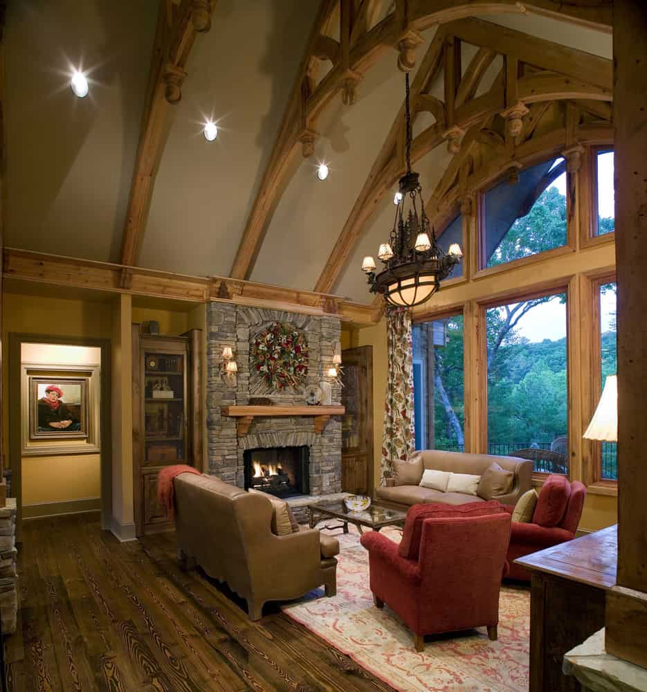 Living Room of this 3-Bedroom, 1515 Sq Ft Plan - 198-1120