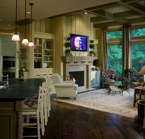 Hearth Room of this 3-Bedroom, 3642 Sq Ft Plan - 198-1125
