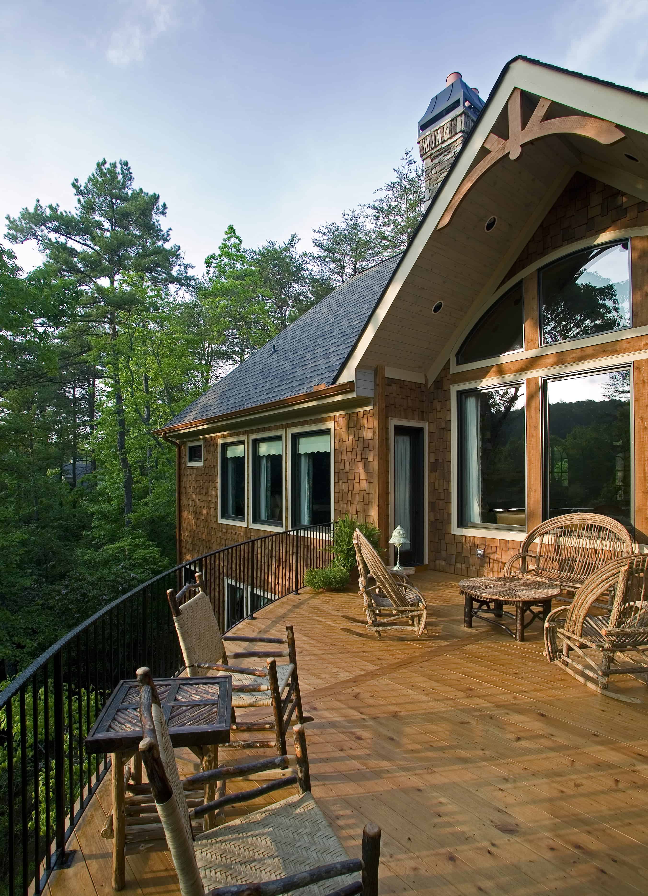 Deck of this 3-Bedroom, 3642 Sq Ft Plan - 198-1125