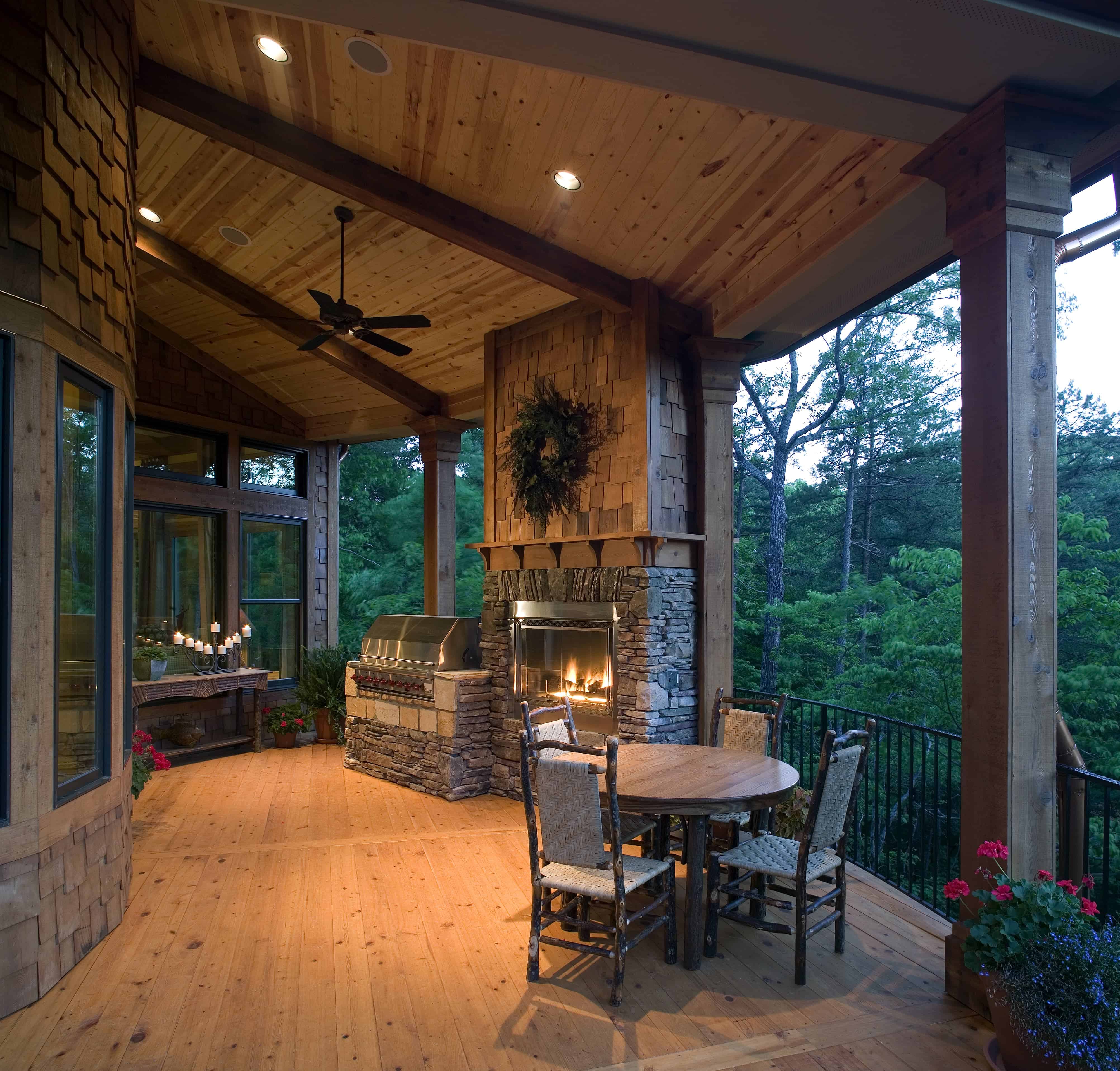 Deck of this 3-Bedroom, 3642 Sq Ft Plan - 198-1125