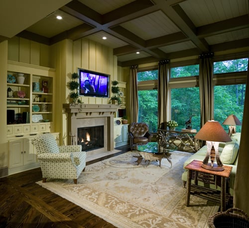 Hearth Room of this 3-Bedroom, 3642 Sq Ft Plan - 198-1125