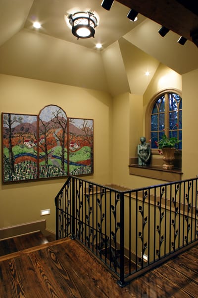 Stairs of this 3-Bedroom, 3642 Sq Ft Plan - 198-1125