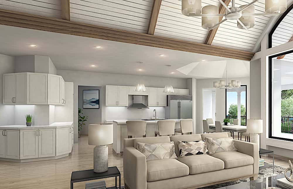 Home Interior Photograph of this 5-Bedroom,4851 Sq Ft Plan -198-1133