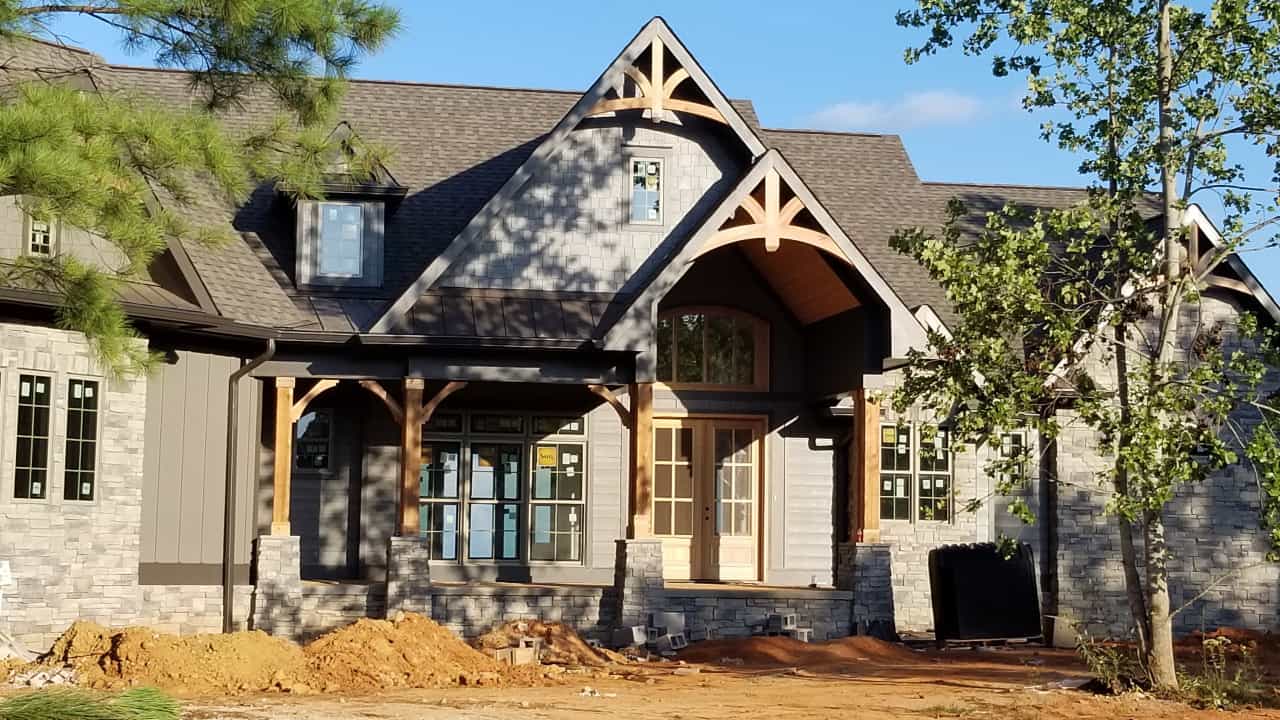 Front View of this 5-Bedroom,4851 Sq Ft Plan -198-1133