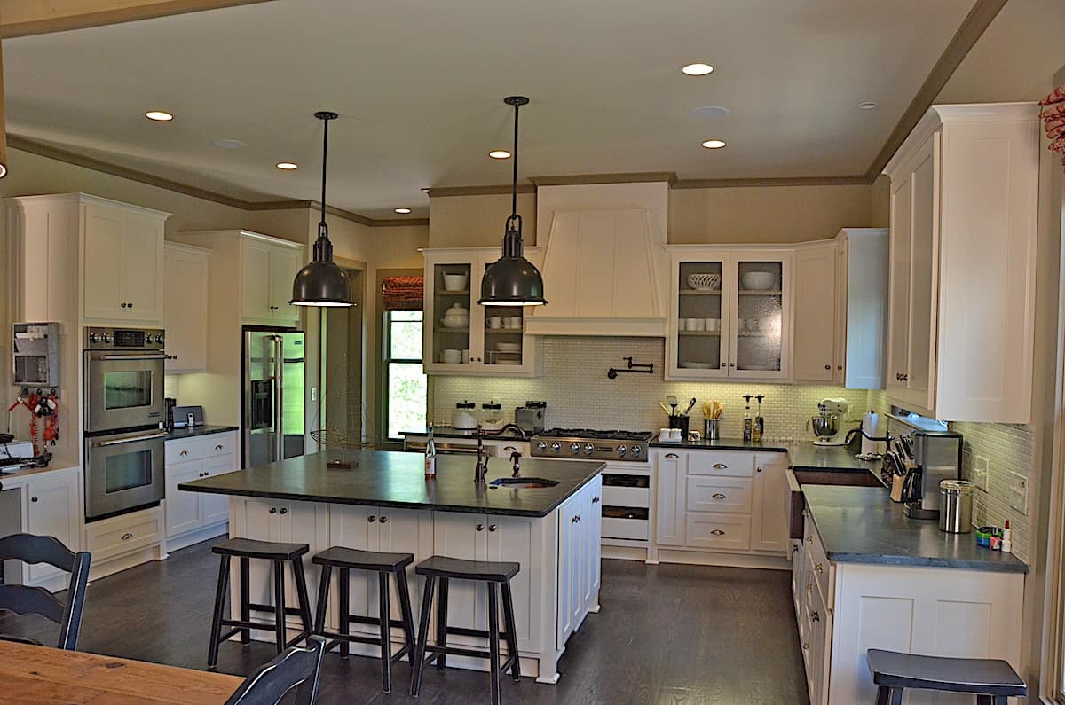Kitchen: Kitchen Island of this 3-Bedroom,3169 Sq Ft Plan -198-1139