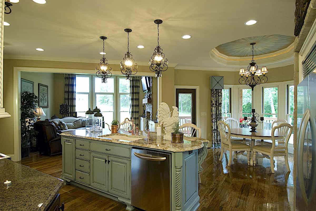 Kitchen of this 5-Bedroom,4218 Sq Ft Plan -198-1141