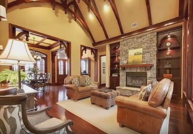 Family Room of this 3-Bedroom,3572 Sq Ft Plan -198-1148