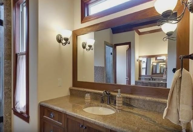 Master Bathroom: Sink/Vanity of this 3-Bedroom,3572 Sq Ft Plan -198-1148