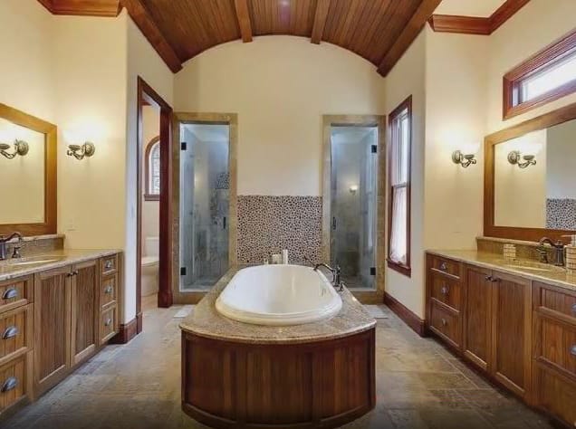 Master Bathroom of this 3-Bedroom,3572 Sq Ft Plan -198-1148