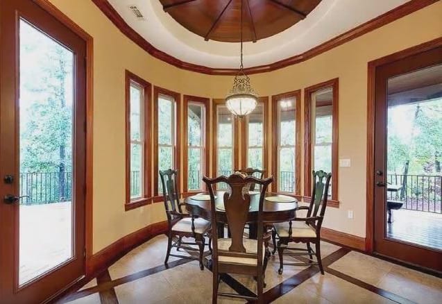 Kitchen: Breakfast Nook of this 3-Bedroom,4440 Sq Ft Plan -198-1149