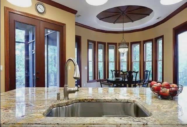 Kitchen: Kitchen Island of this 3-Bedroom,4440 Sq Ft Plan -198-1149
