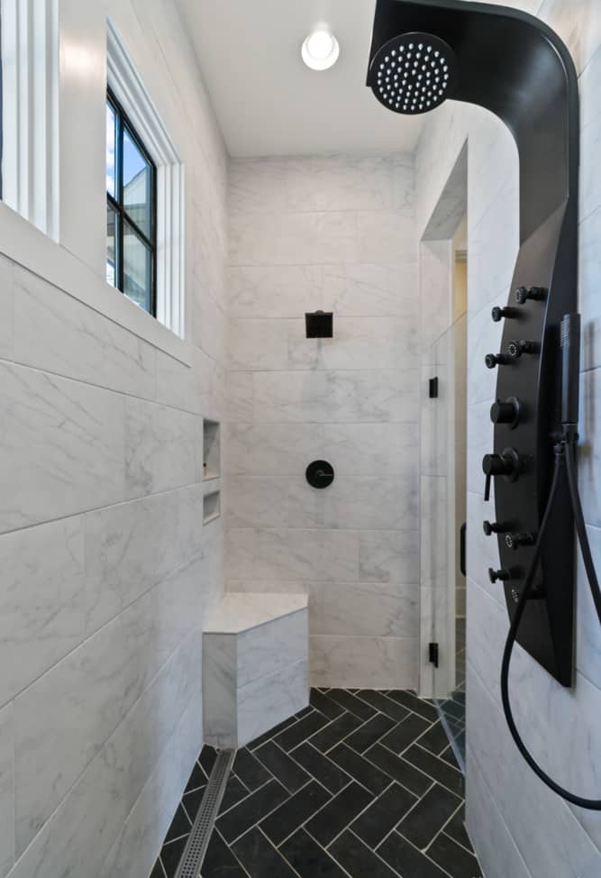 Master Bathroom: Shower of this 4-Bedroom,3334 Sq Ft Plan -198-1163