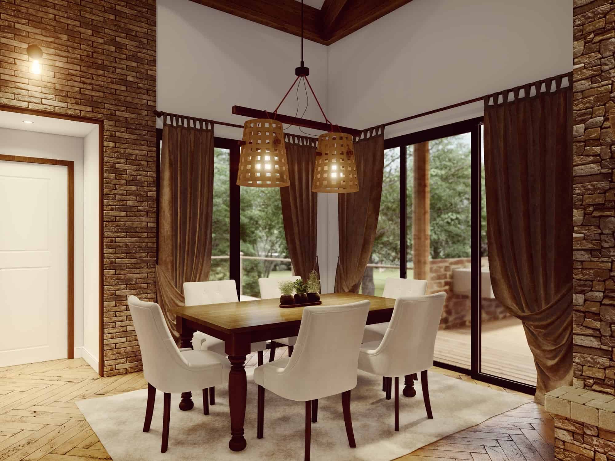 Dining Room of this 3-Bedroom, 2142 Sq Ft Plan - 198-1165