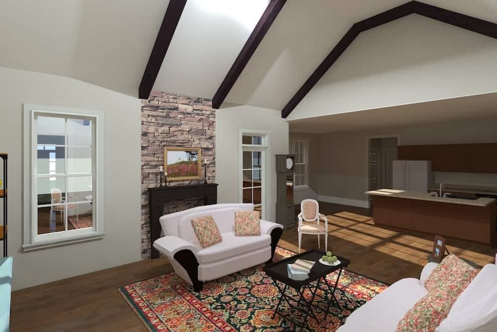 Great Room of this 3-Bedroom, 2509 Sq Ft Plan - 201-1000
