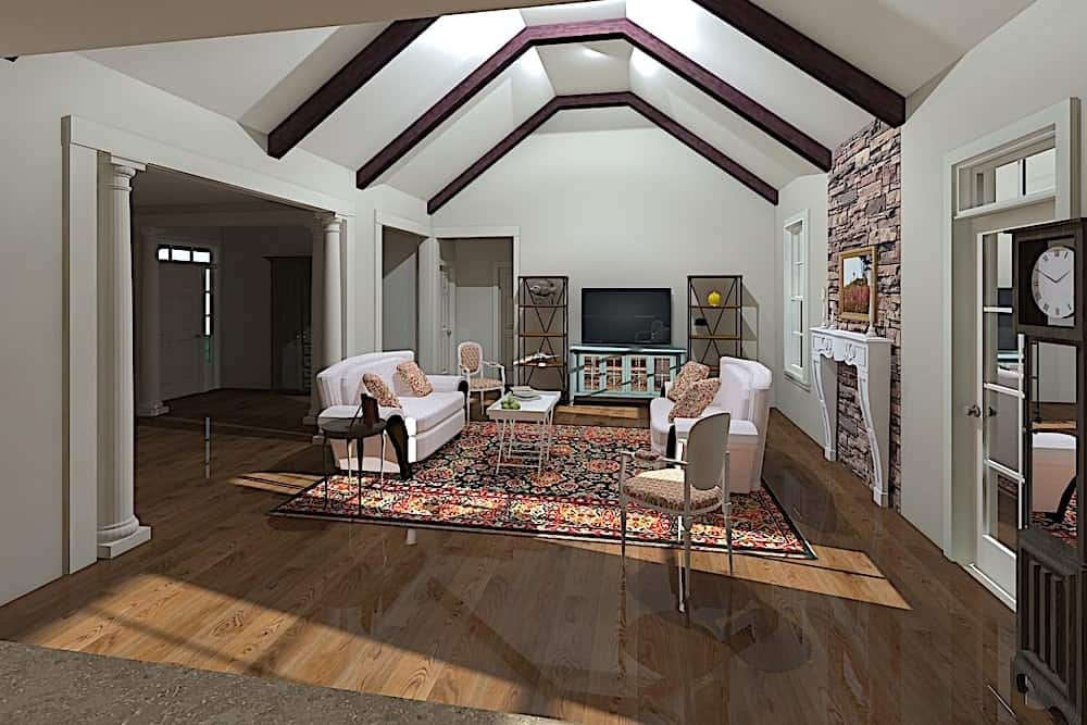 Great Room of this 3-Bedroom, 2509 Sq Ft Plan - 201-1000