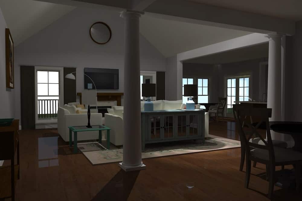 Great Room of this 4-Bedroom, 2568 Sq Ft Plan - 201-1002