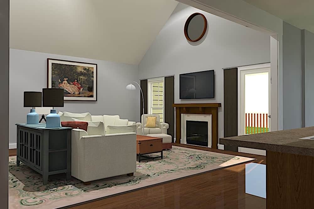 Great Room of this 4-Bedroom, 2568 Sq Ft Plan - 201-1002