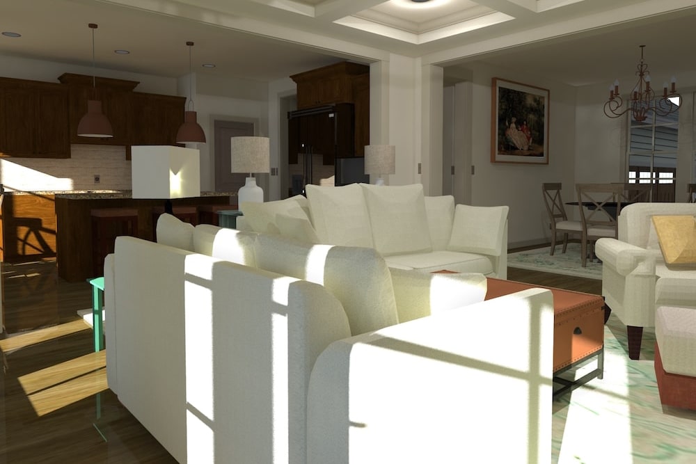 Great Room of this 3-Bedroom, 2488 Sq Ft Plan - 201-1003