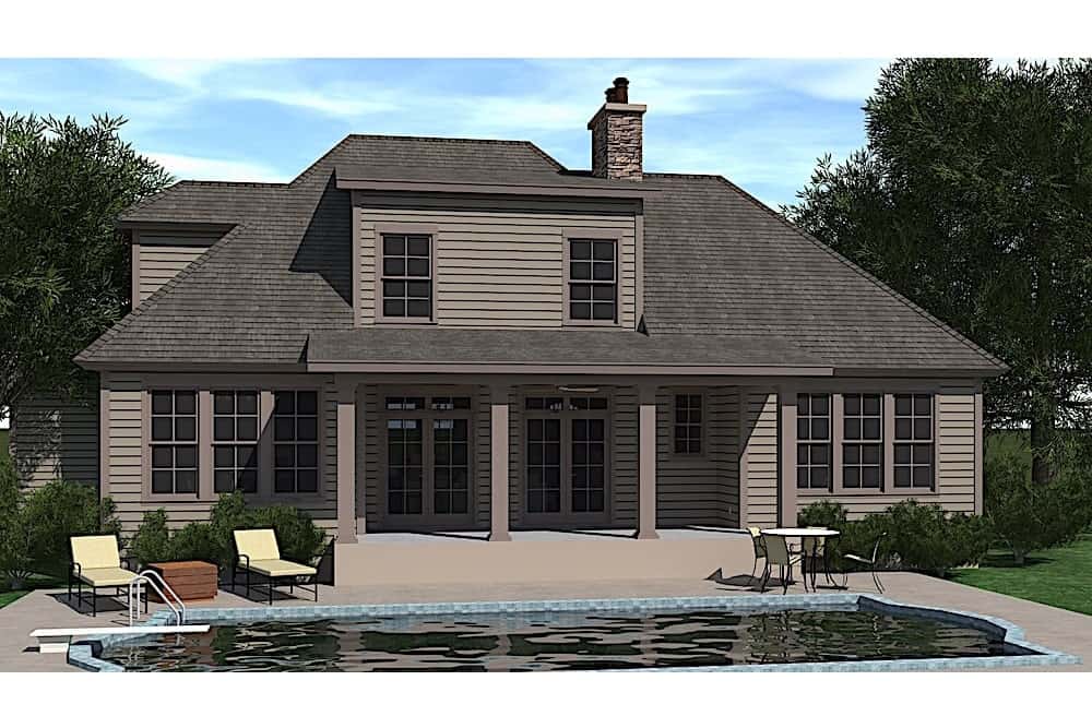 Pool of this 3-Bedroom, 2488 Sq Ft Plan - 201-1003